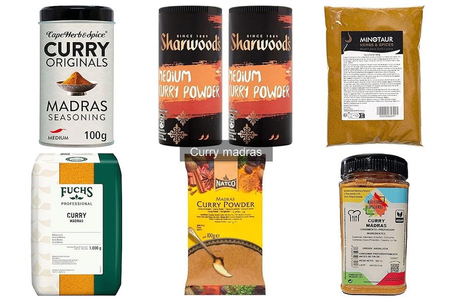 ¿Qué es el curry madras? Descubre su origen e ingredientes