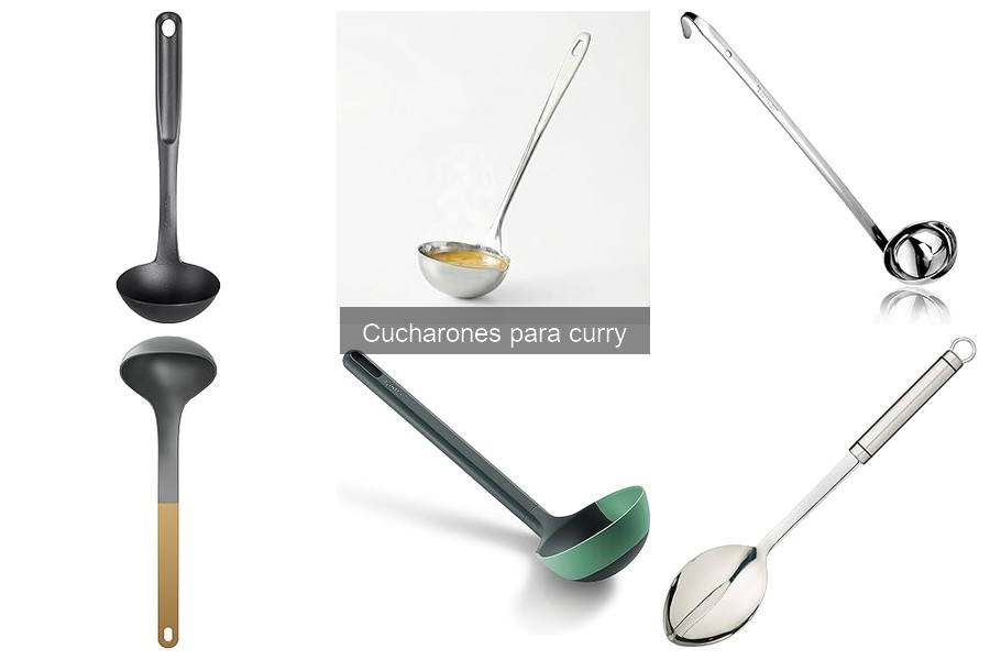 ¿Qué es un cucharón para curry? Características y usos