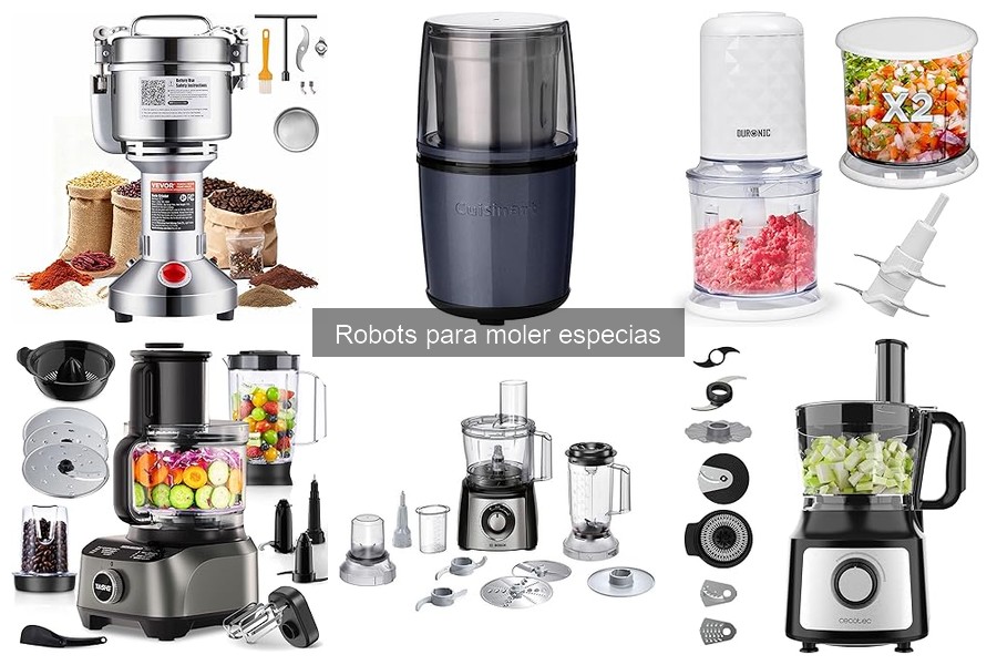 ¿Qué es un robot para moler especias? Guía completa