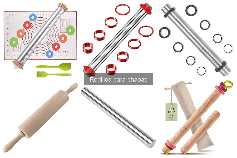 ¿Qué es un rodillo para chapati y cómo se utiliza?