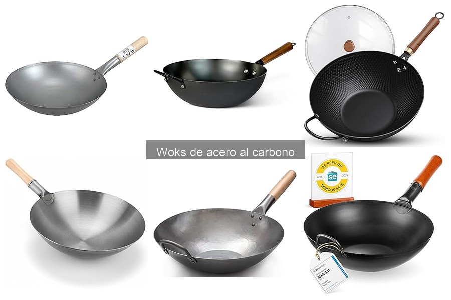 ¿Qué es un wok de acero al carbono? Características y usos
