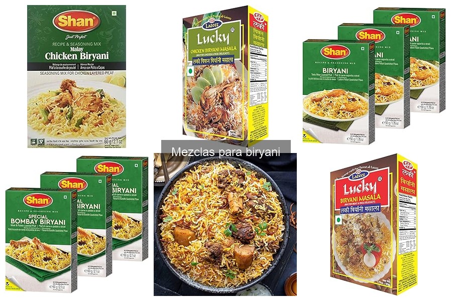 ¿Qué son las mezclas para biryani? Descubre su magia