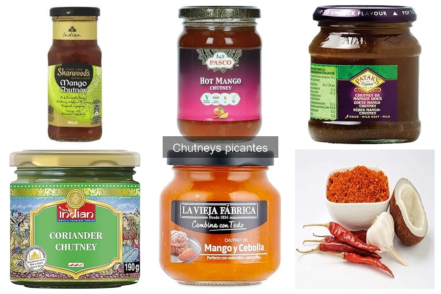 ¿Qué son los chutneys picantes? Descubre sus delicias