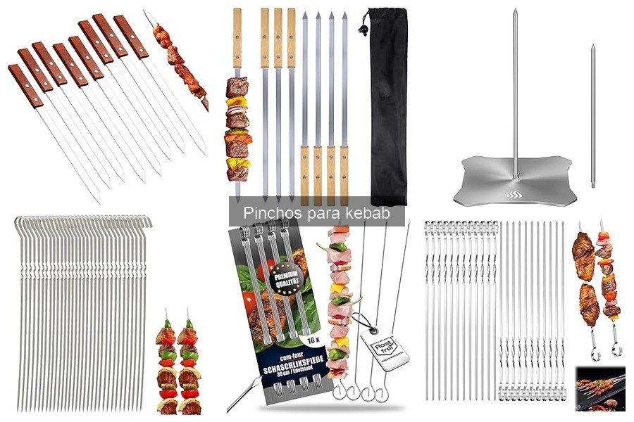 ¿Qué son los pinchos para kebab y por qué son esenciales?