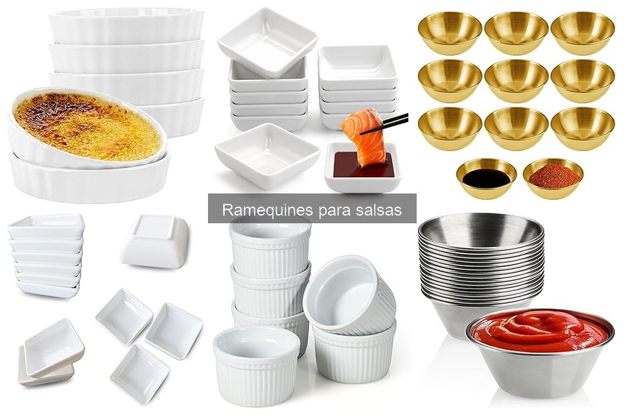 ¿Qué son los ramequines y cómo se utilizan en la cocina?