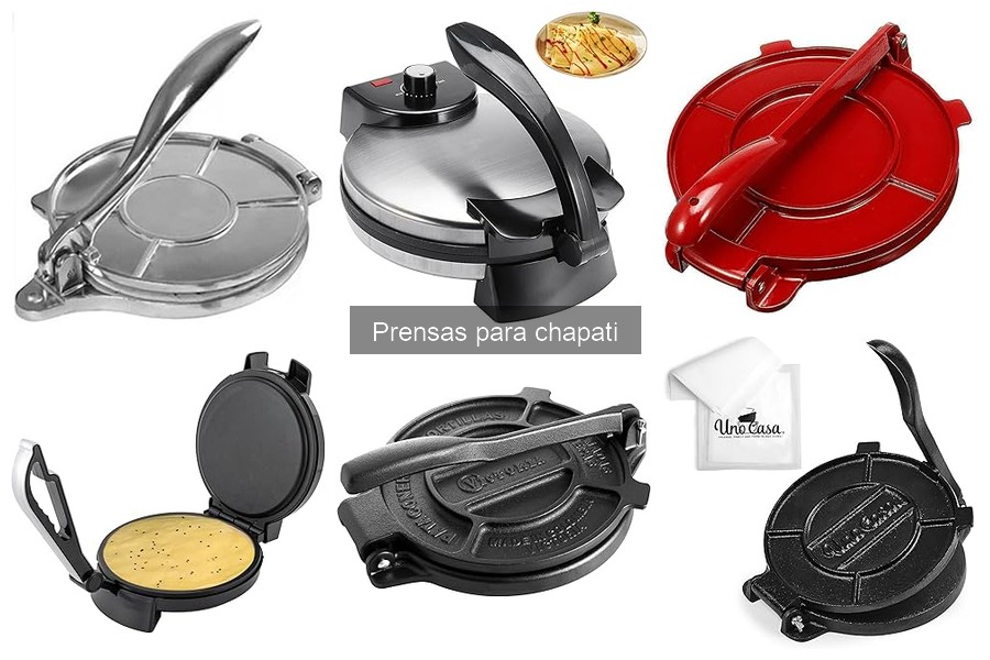 Rango de precios de prensas para chapati: guía actualizada