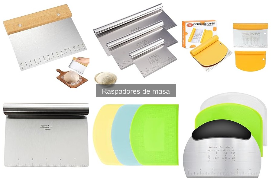 Raspadores de masa vs. utensilios para amasar: ¿qué elegir?