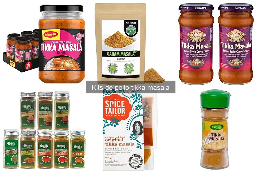 Recetas alternativas para el Kit de Pollo Tikka Masala
