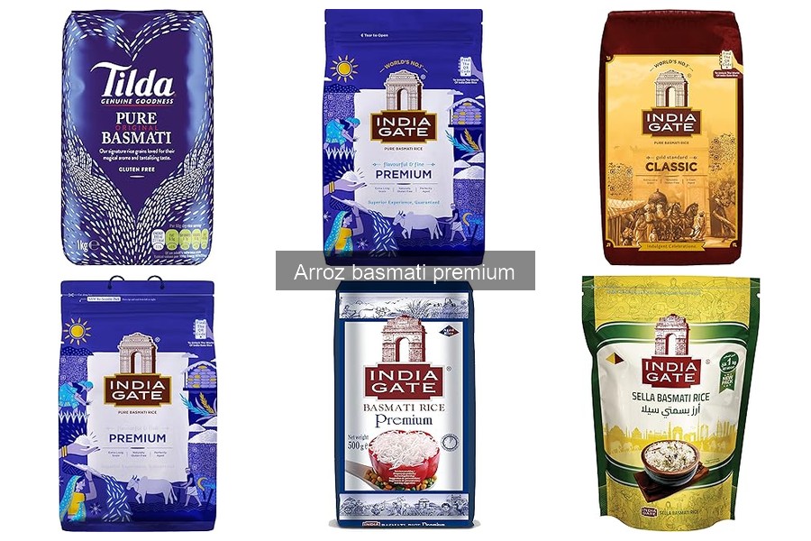 Recetas auténticas con arroz basmati premium