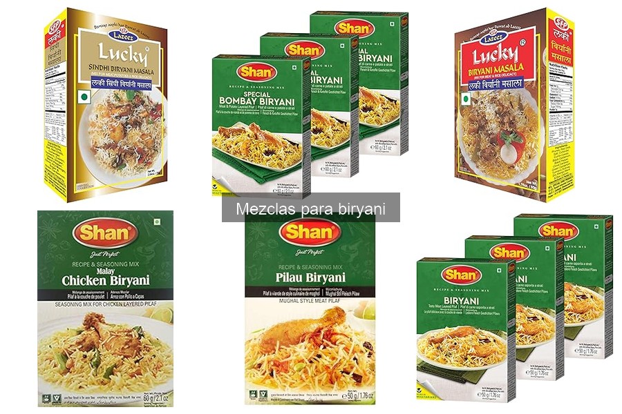 Recetas de Biryani con Mezclas Caseras para Sorprender