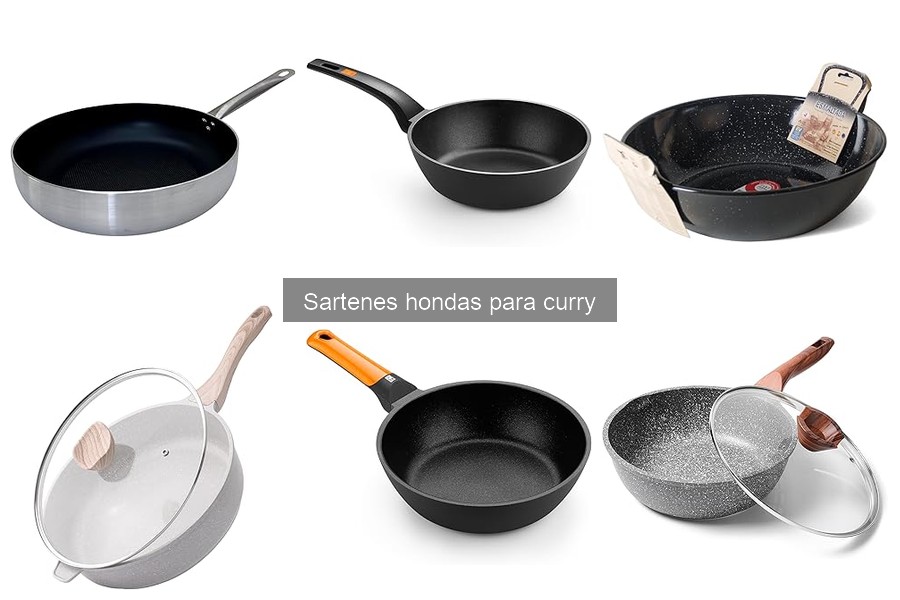Recetas de Curry en Sartenes Hondas para Cocinar en Casa