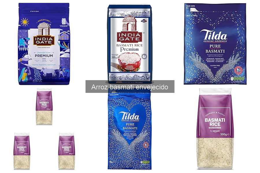 ** Recetas deliciosas con arroz basmati envejecido