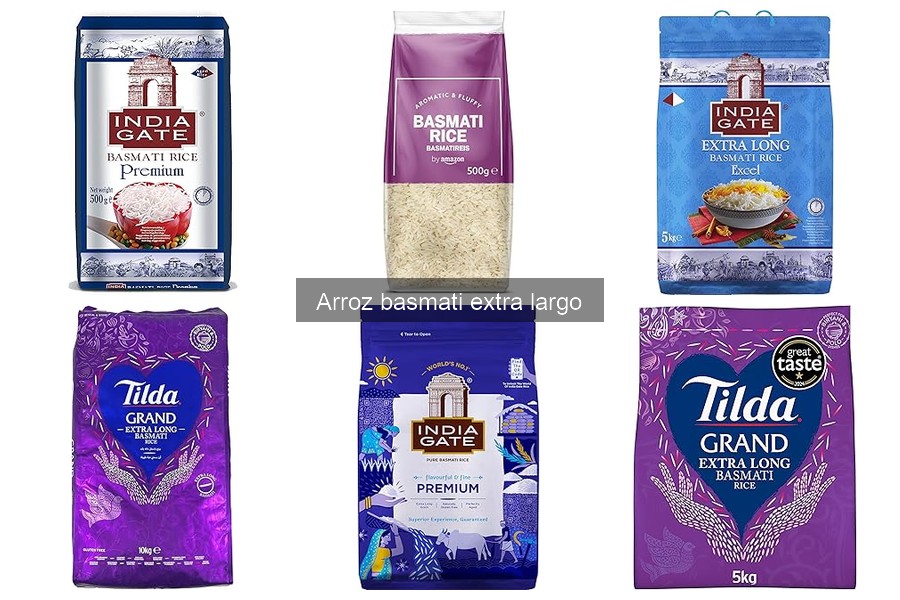 ** Recetas deliciosas con arroz basmati extra largo