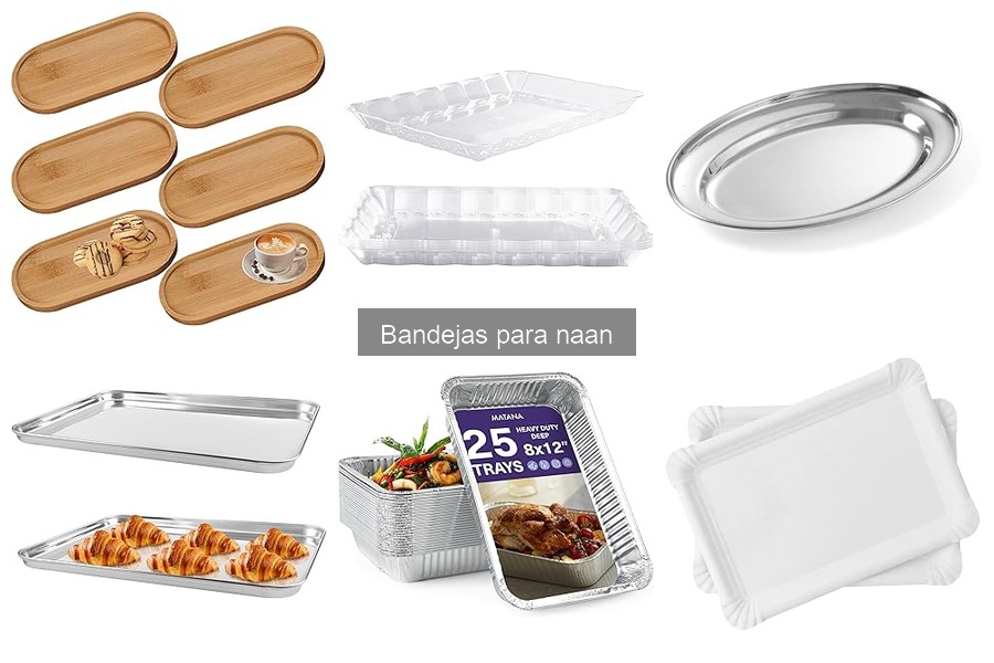 Recetas deliciosas con bandejas para naan en casa