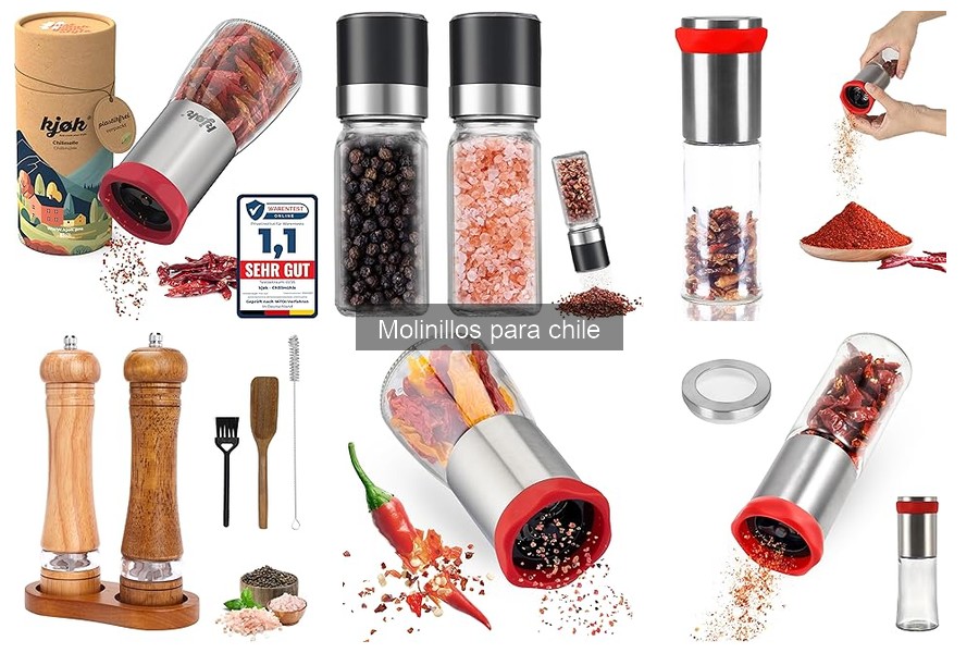 Recetas deliciosas con molinillos para chile