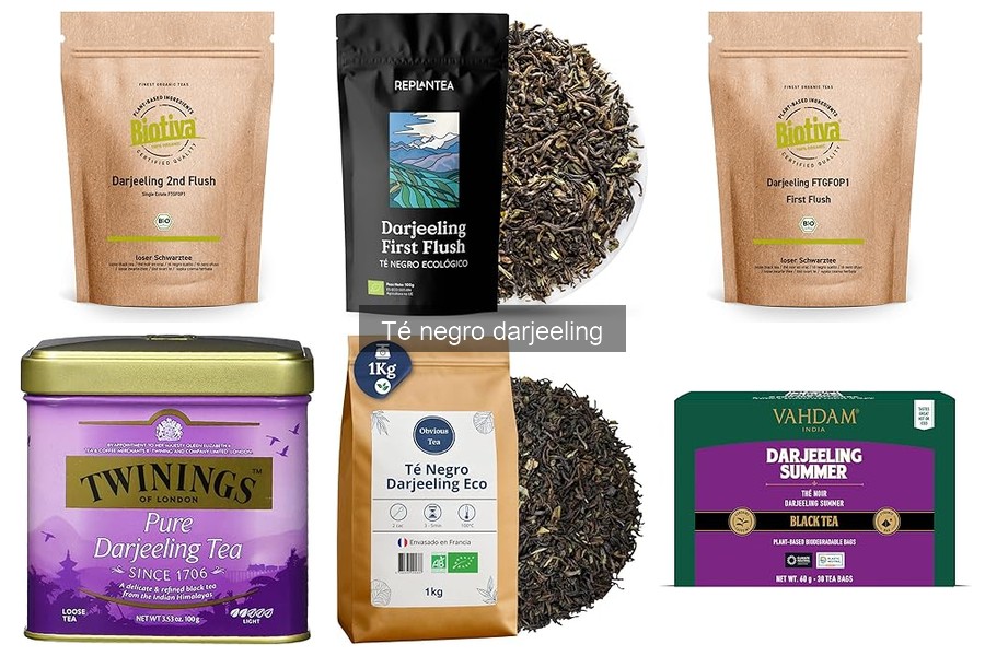Recetas deliciosas con té negro Darjeeling para cocinar