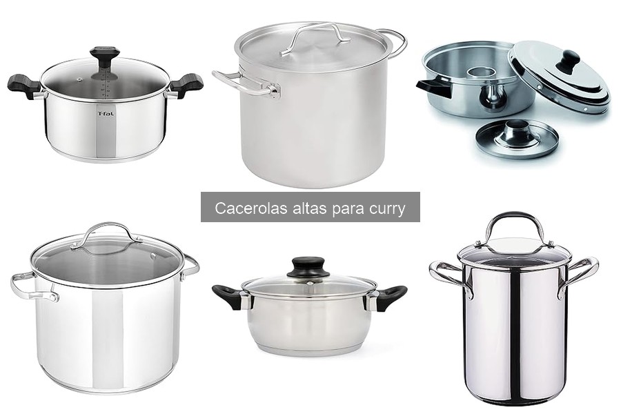 Recetas deliciosas para cacerolas altas de curry