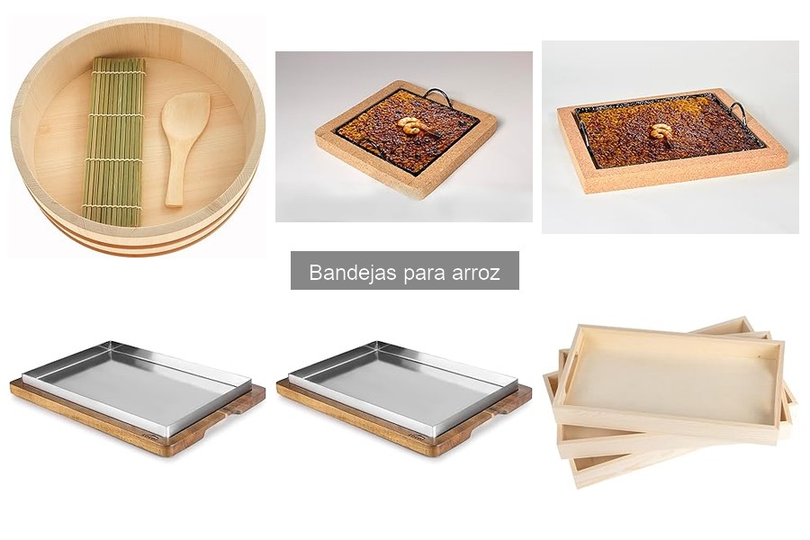Recetas deliciosas para preparar en bandejas para arroz
