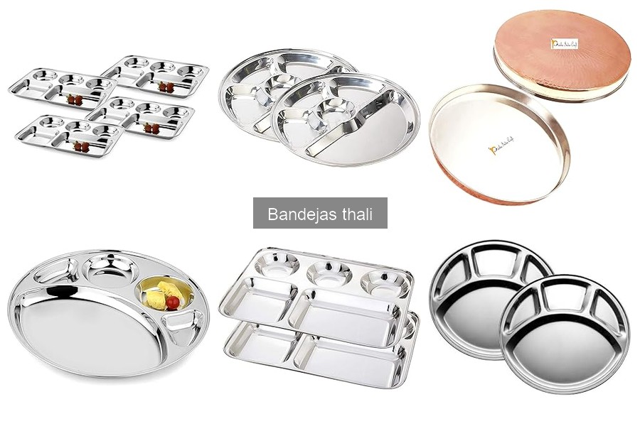 Recetas deliciosas para servir en bandejas thali