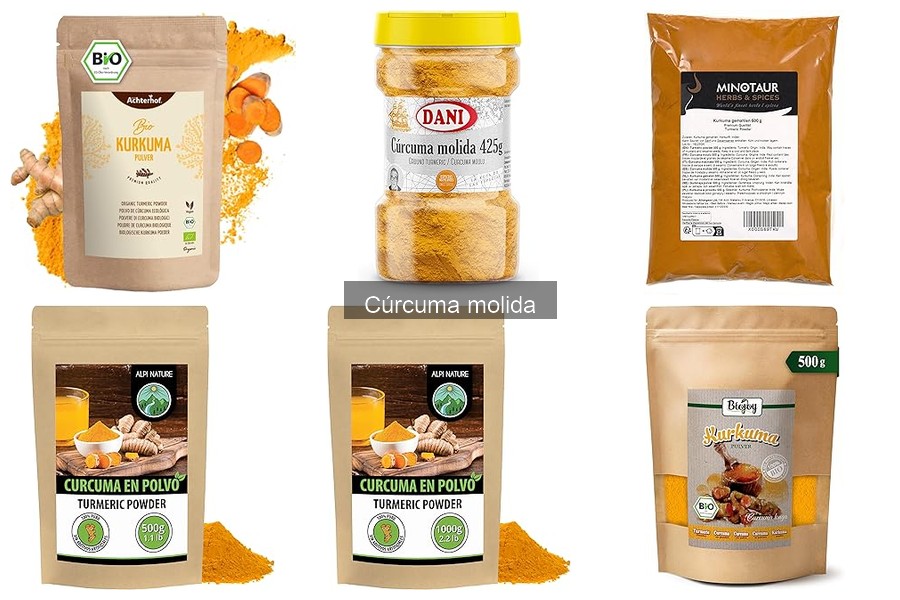 Recetas Fáciles con Cúrcuma Molida para Cocinar en Casa