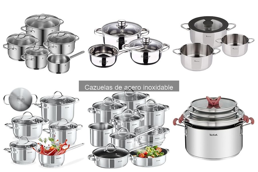 Recetas fáciles en cazuelas de acero inoxidable para disfrutar