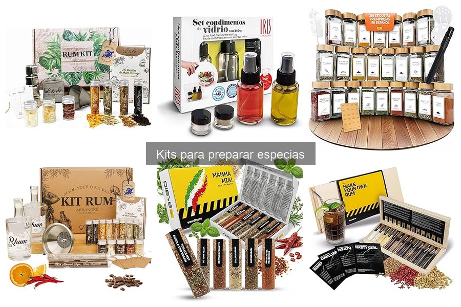 Recetas fáciles y rápidas con kits de especias para cocinar