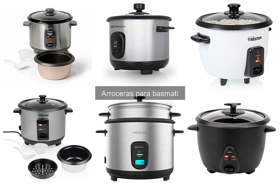 Recetas para cocinar arroz basmati en arroceras