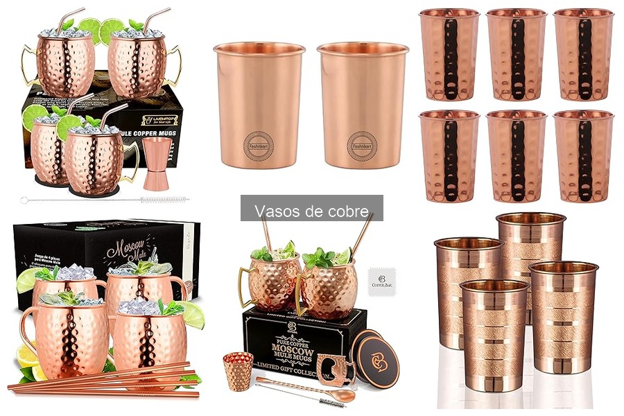 Recetas refrescantes para disfrutar en vasos de cobre