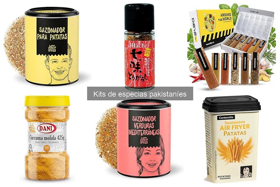 Recetas tradicionales con kits de especias pakistaníes