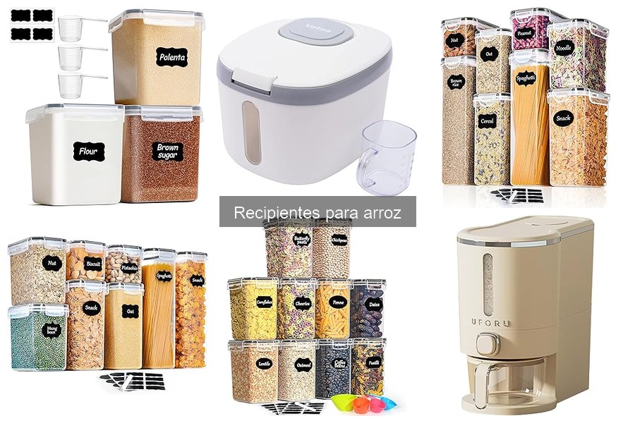 Recipientes para arroz: ¿Cómo afectan la textura y el sabor?