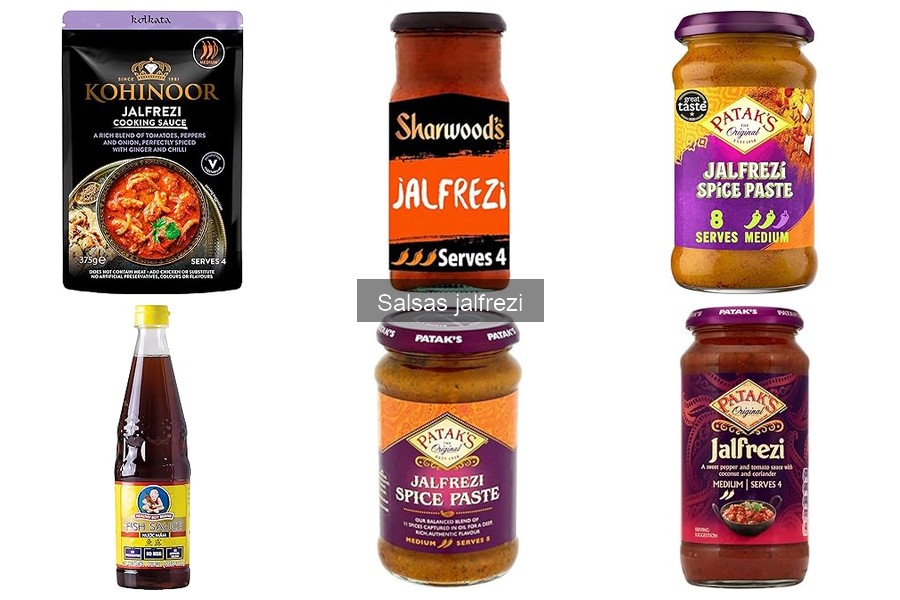Salsas Jalfrezi económicas y rendidoras para tu cocina