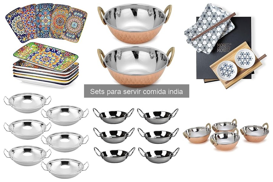 Soluciones a problemas comunes con sets para servir comida india