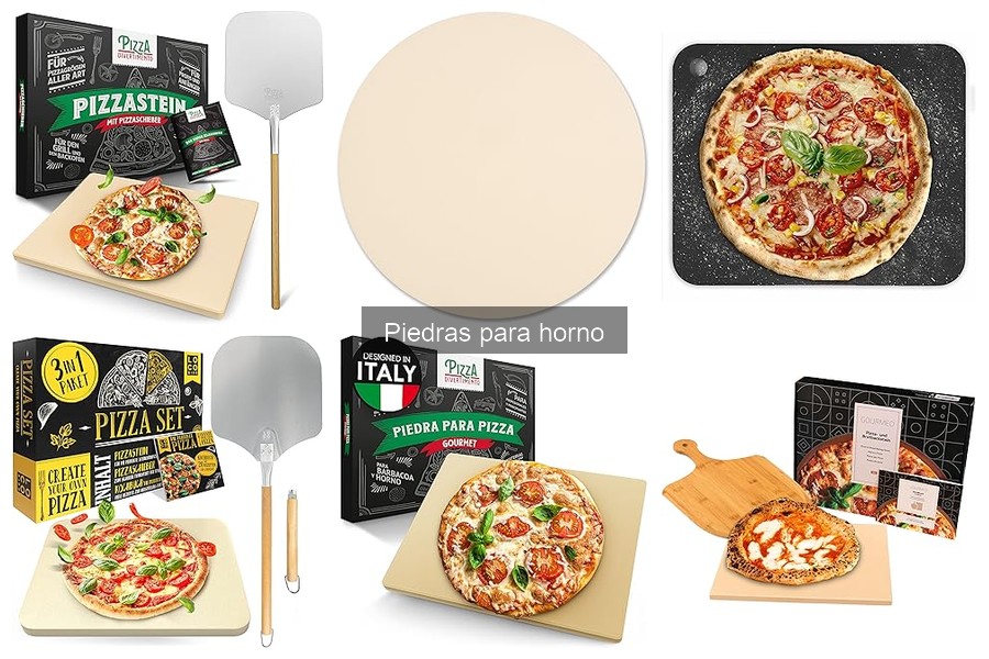¿Son necesarias las piedras para horno para hacer pizza?
