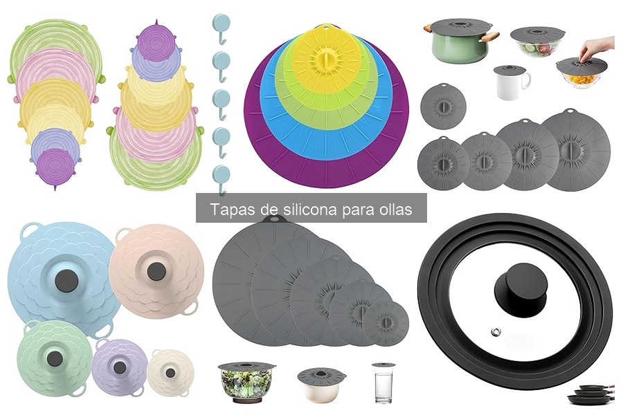 ¿Son seguras las tapas de silicona en microondas?