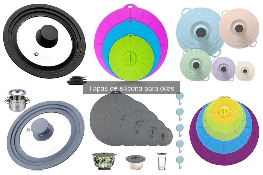 Tapas de silicona para ollas: ¿puedo lavarlas en el lavavajillas?