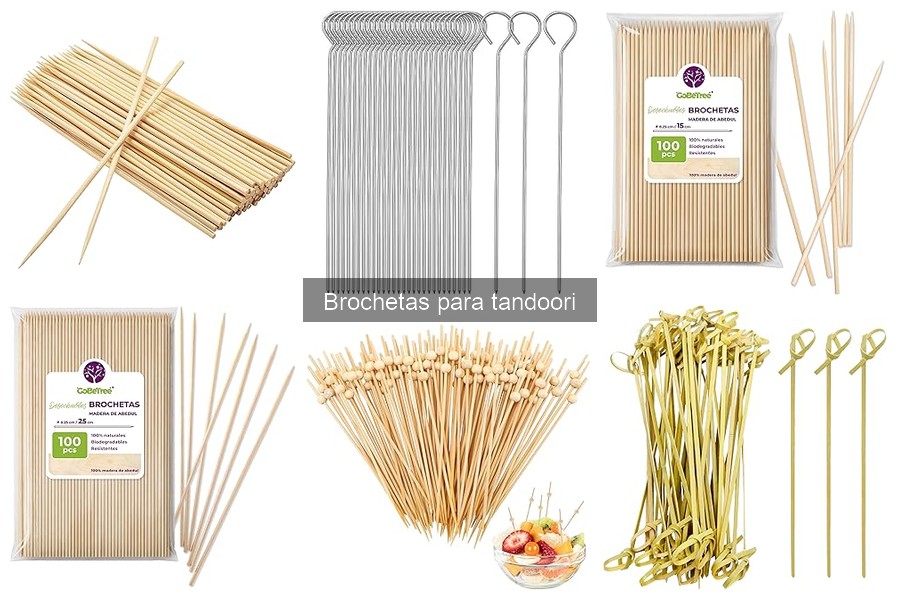 Tiempos de cocción perfectos para brochetas tandoori en casa