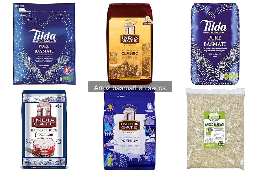 Tipos de arroz basmati: diferencias y sabores