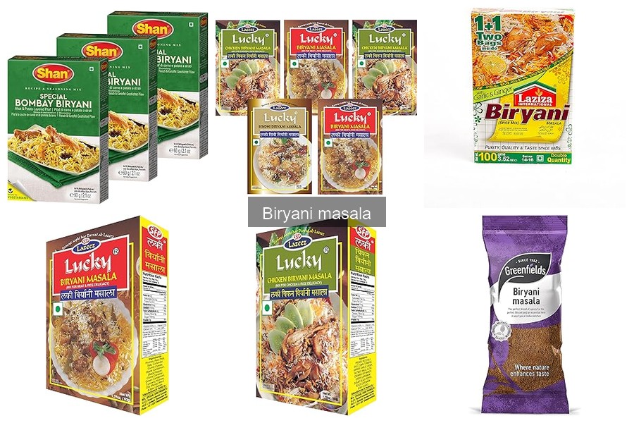 Tipos de Biryani Masala: Variedades y Marcas Destacadas