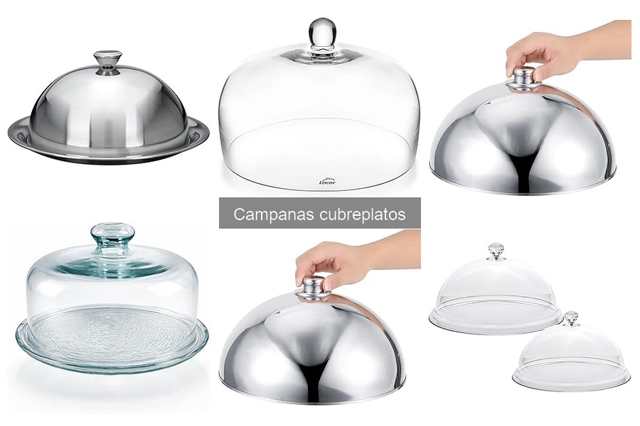 Tipos de Campanas Cubreplatos: Guía y Comparativa
