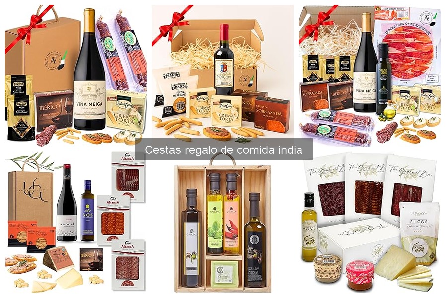 Tipos de cestas regalo de comida india: Guía de selección