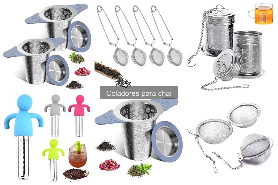 Tipos de coladores para chai: Encuentra el ideal para ti