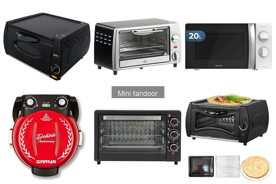Tipos de mini tandoor: guía completa de modelos y diseños