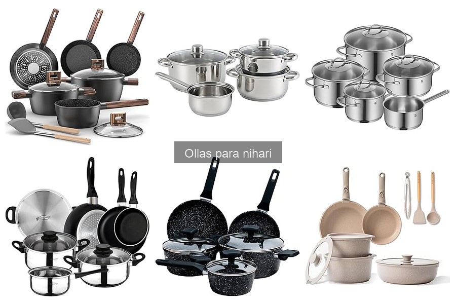 Tipos de ollas para nihari: materiales y estilos explicados