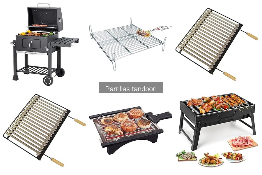 Tipos de parrillas tandoori: guía completa y comparativa