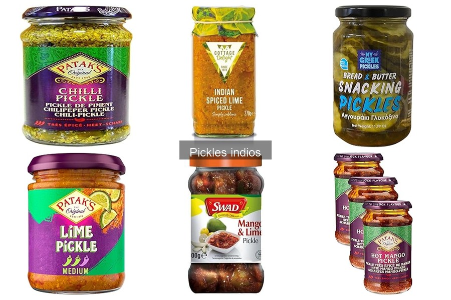 Tipos de pickles indios: características y usos