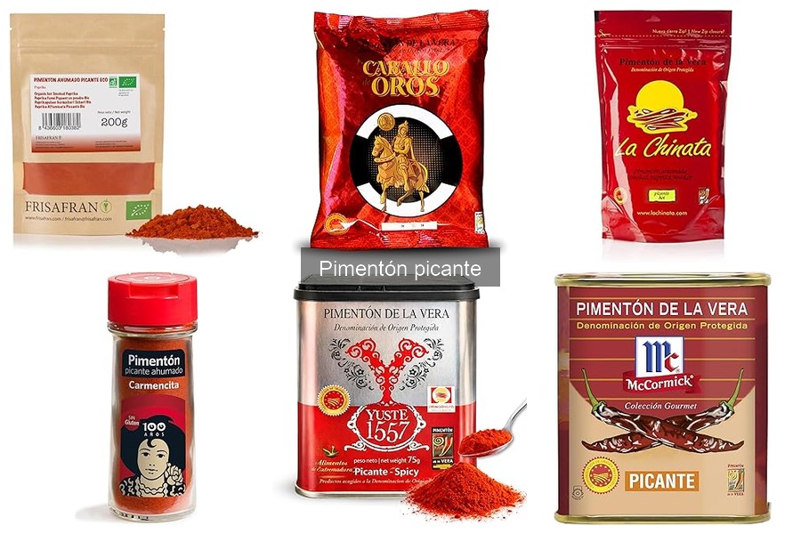 Tipos de pimentón picante y sus usos en la cocina