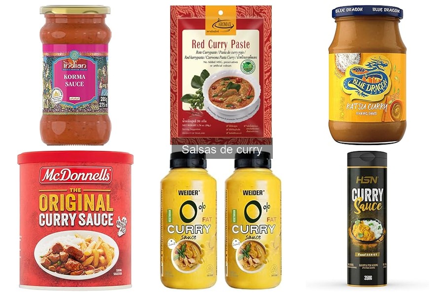 ** Tipos de salsas de curry: descubre sus características