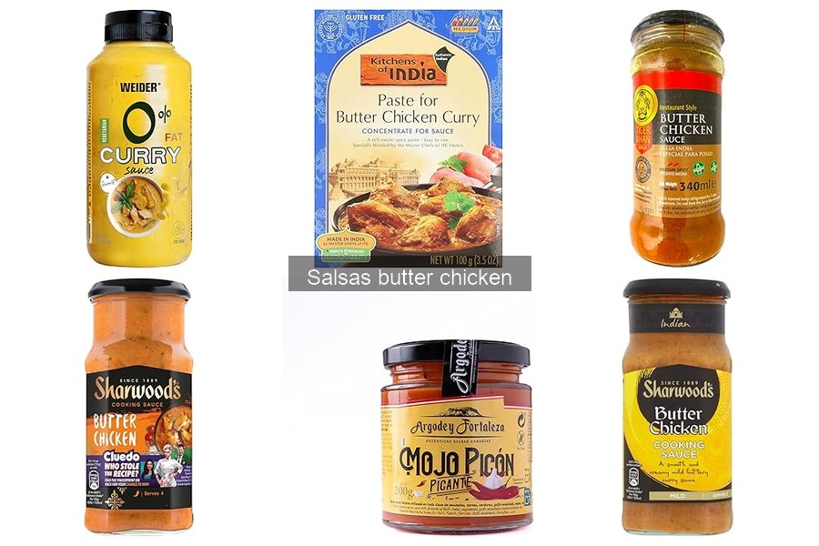 Tipos de salsas para butter chicken: variaciones únicas