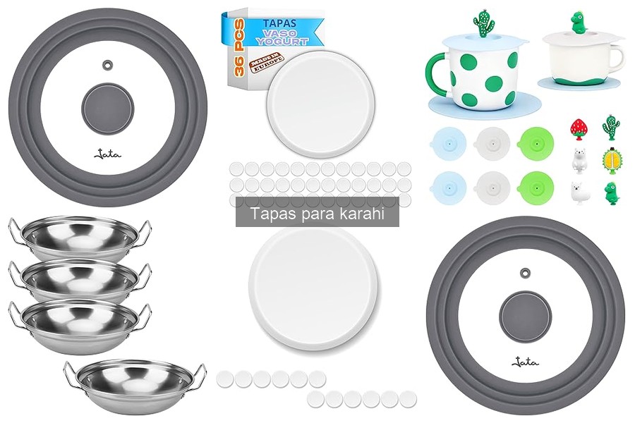 Tipos de tapas para karahi: materiales y diseños esenciales