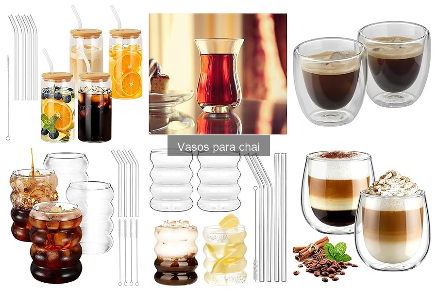 Tipos de vasos para chai y sus usos en la cocina